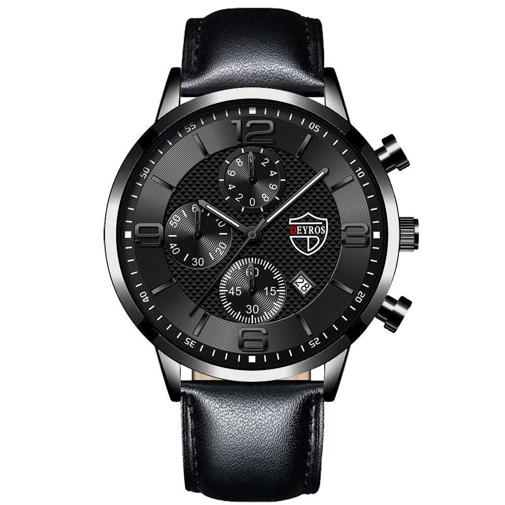 Men's Calendar Quartz Watch Fashion - AMIR BAGS INDIA PRIVATE LIMITED