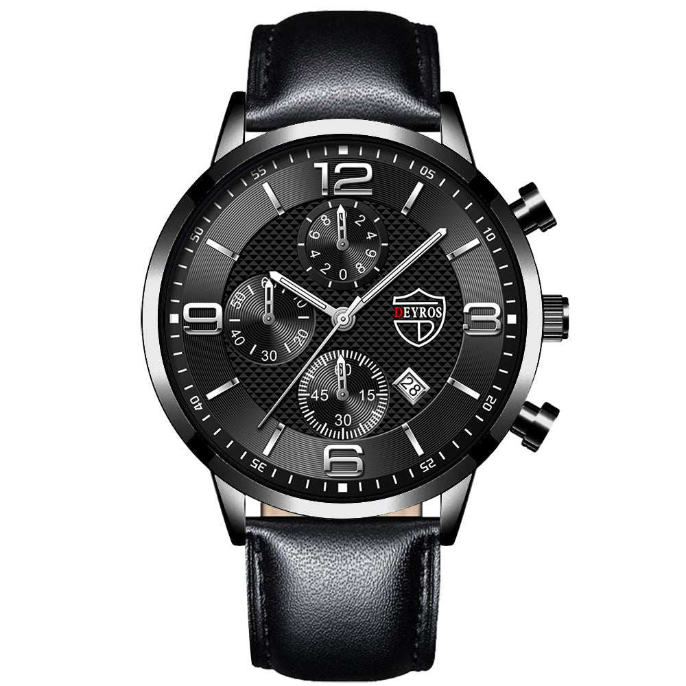 Men's Calendar Quartz Watch Fashion - AMIR BAGS INDIA PRIVATE LIMITED