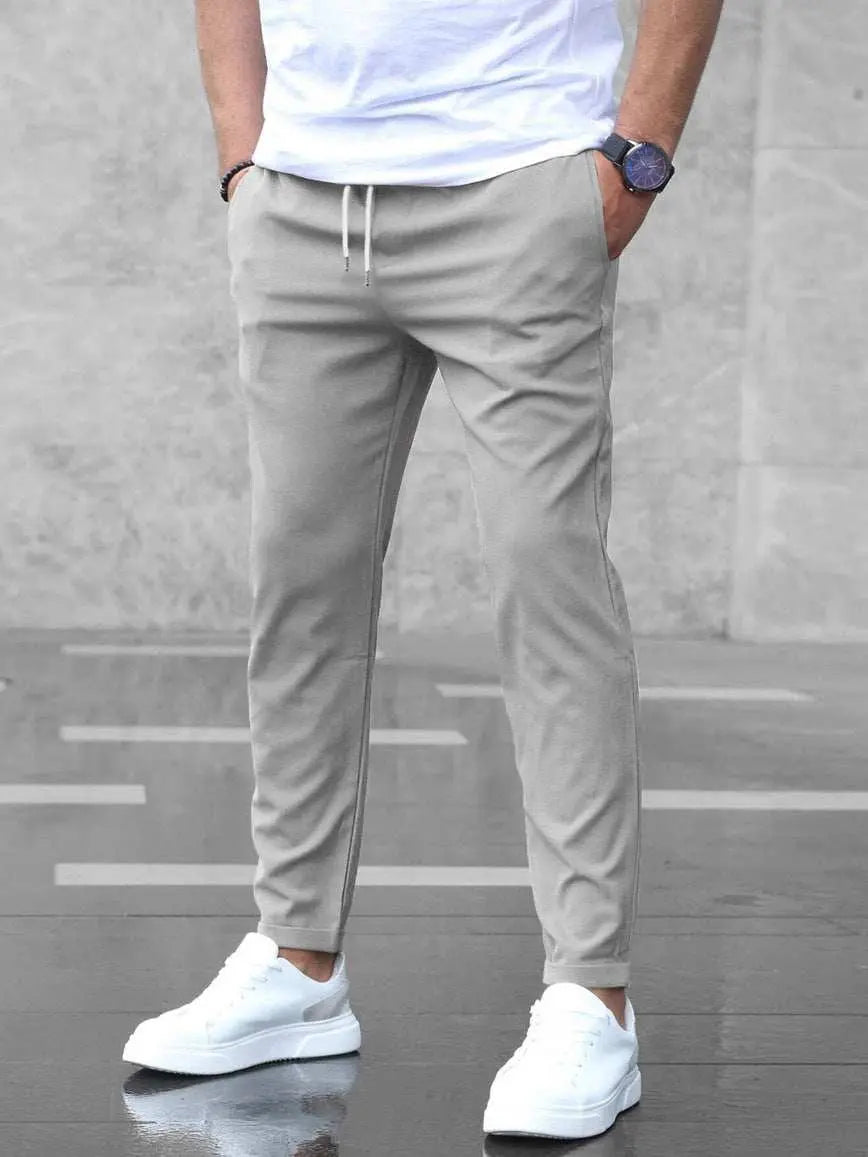 Men's Casual Pants With Pockets Fashion Slim Fit Drawstring TrousersOverview:Unique design, stylish and beautiful.Good material, comfortable wear.A variety of colors, any choice.
Product information:Pattern: solid color Elastic: mediDropshipmanAMIR BAGS INDIA PRIVATE LIMITEDnull