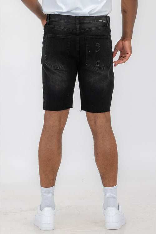 Mens Distressed Denim Shorts - AMIR BAGS INDIA PRIVATE LIMITED