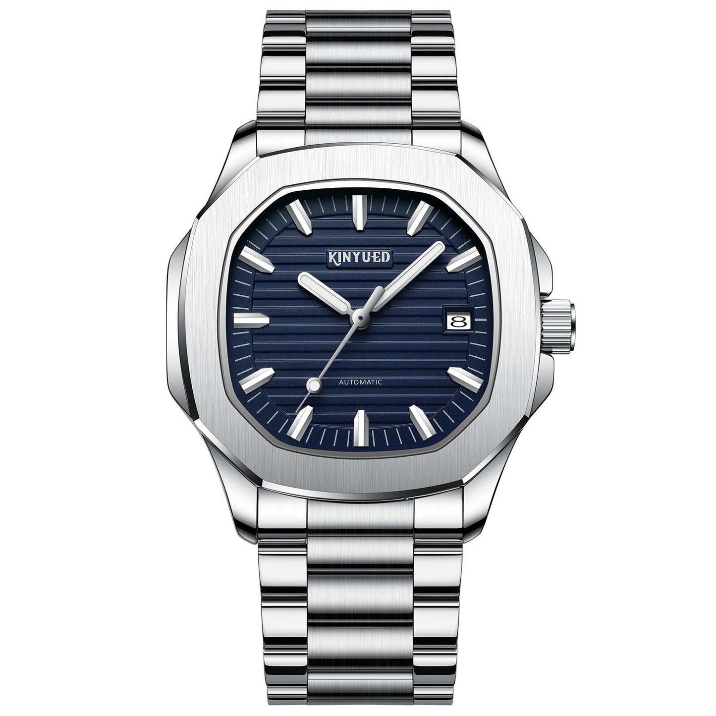 Men's Luminous Automatic Mechanical Watch - AMIR BAGS INDIA PRIVATE LIMITED