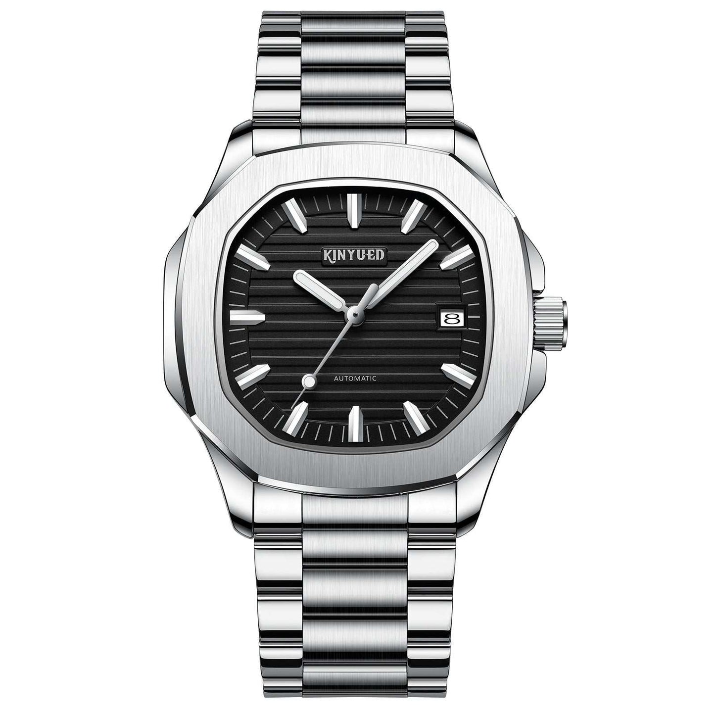 Men's Luminous Automatic Mechanical Watch - AMIR BAGS INDIA PRIVATE LIMITED