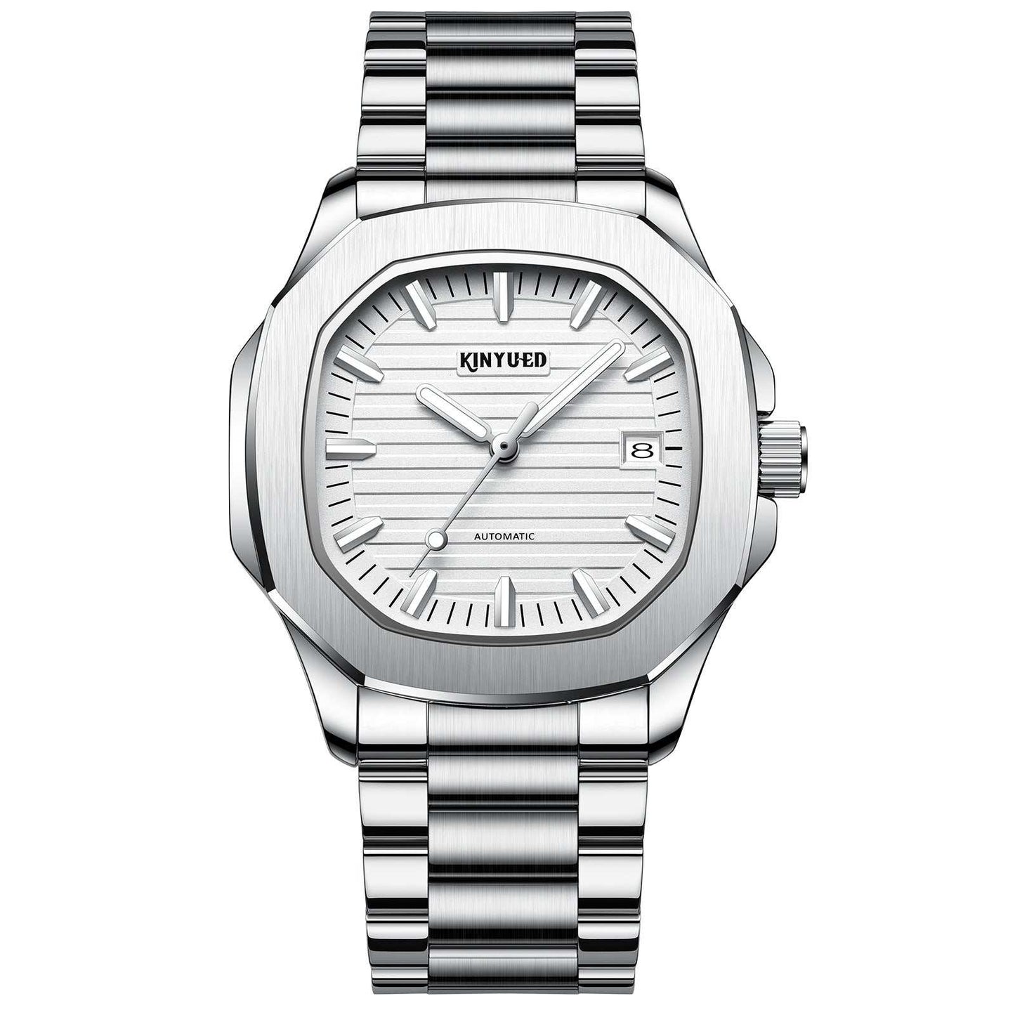 Men's Luminous Automatic Mechanical Watch - AMIR BAGS INDIA PRIVATE LIMITED