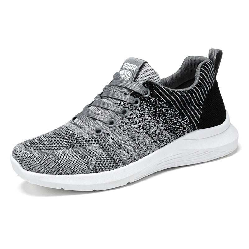 Men's Shoes Korean Casual Breathable Shoes Running Shoes Trendy Sneakers Men - AMIR BAGS INDIA PRIVATE LIMITED