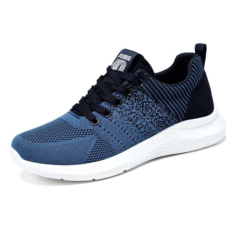 Men's Shoes Korean Casual Breathable Shoes Running Shoes Trendy Sneakers Men - AMIR BAGS INDIA PRIVATE LIMITED