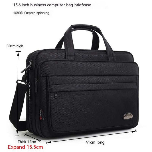 Men's Waterproof Oxford Large Capacity Briefcase - AMIR BAGS INDIA PRIVATE LIMITED