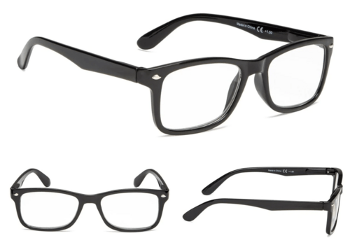 Mens Womens Reading Glasses 4 Pairs Unisex Classic Retro Spring Hinge - AMIR BAGS INDIA PRIVATE LIMITED