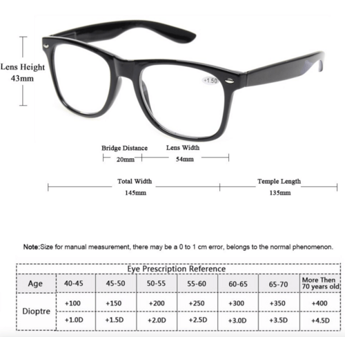 Mens Womens Reading Glasses 4 Pairs Unisex Classic Retro Spring Hinge - AMIR BAGS INDIA PRIVATE LIMITED
