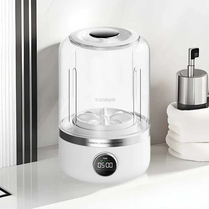 Mini Rechargeable Washing Machine - AMIR BAGS INDIA PRIVATE LIMITED