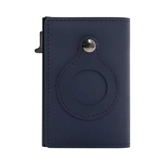 Minimalist Wallets For Men, Premium Genuine Leather Credit Card Holder For AirTag With Slim Wallet RFID Technology - AMIR BAGS INDIA PRIVATE LIMITED