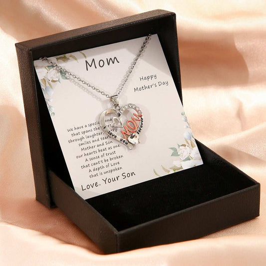Mother's Day Necklace Gift Box Love Necklace For Women Fine Jewelry Women Accessories Fashion Jewelry - AMIR BAGS INDIA PRIVATE LIMITED