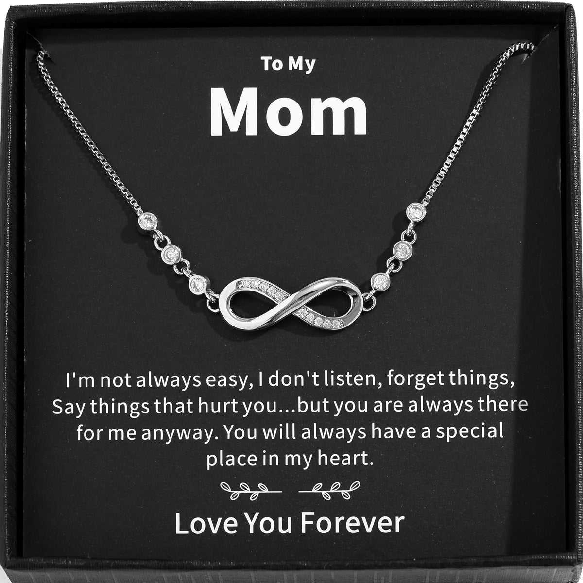 Mother's Day Necklace Gift Box Love Necklace For Women Fine Jewelry Women Accessories Fashion Jewelry - AMIR BAGS INDIA PRIVATE LIMITED
