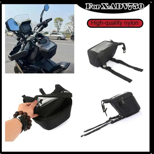 Motorcycle For Honda X - ADV750 XADV750 X ADV 750 Suitable High - quality nylon Black gift bag Luggage bag - AMIR BAGS INDIA PRIVATE LIMITED