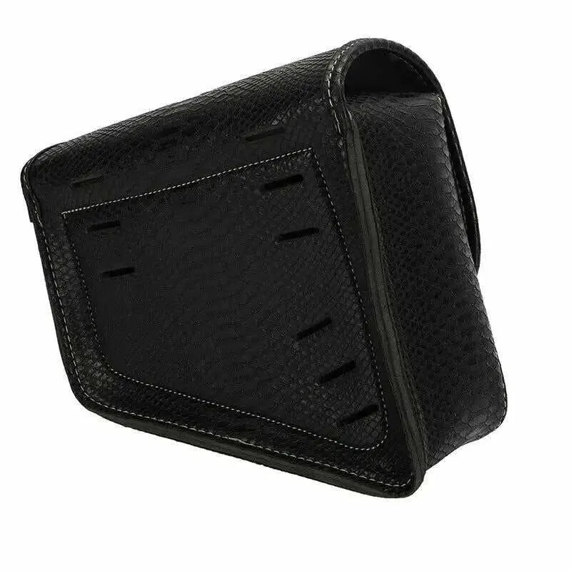 Motorcycle PU Leather Luggage Side Saddle Bag For Harley Sportster XL883 1200 Left Right Black Saddlebag Motorbike Accessories - AMIR BAGS INDIA PRIVATE LIMITED