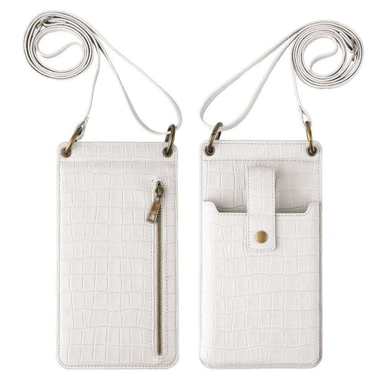 Multi - function Crossbody Bags For Mobile Phone Crocodile - pattern Wallet Card Holder - AMIR BAGS INDIA PRIVATE LIMITED