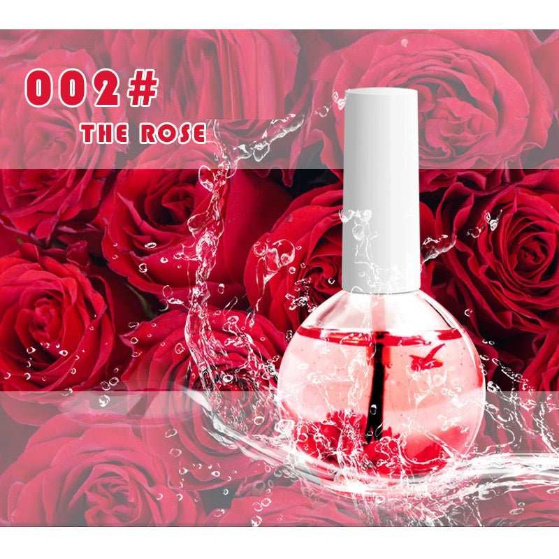 Nail Beauty Dried Flowers Nutrition Nail Treatment Oil Anti - agnail Nail Edge Moisturizing Nail Base Coat Natural Dried Flower Nutrient Solution - AMIR BAGS INDIA PRIVATE LIMITED