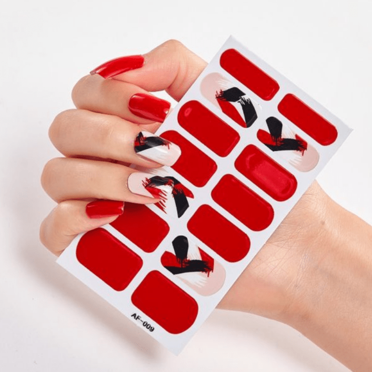 Nail Stickers, Nail Polish Glue, Full Nail Stickers - AMIR BAGS INDIA PRIVATE LIMITED
