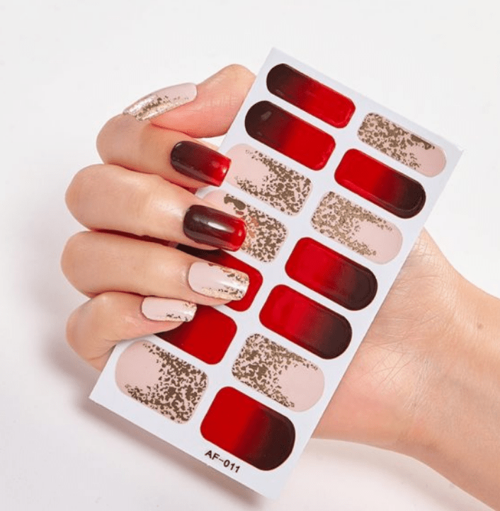 Nail Stickers, Nail Polish Glue, Full Nail Stickers - AMIR BAGS INDIA PRIVATE LIMITED