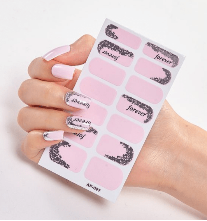 Nail Stickers, Nail Polish Glue, Full Nail Stickers - AMIR BAGS INDIA PRIVATE LIMITED