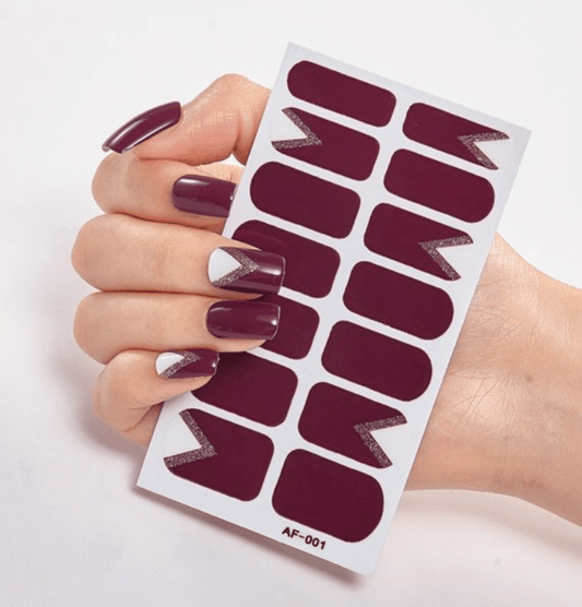Nail Stickers, Nail Polish Glue, Full Nail Stickers - AMIR BAGS INDIA PRIVATE LIMITED