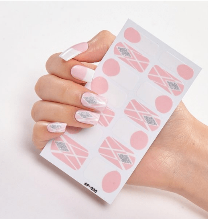 Nail Stickers, Nail Polish Glue, Full Nail Stickers - AMIR BAGS INDIA PRIVATE LIMITED