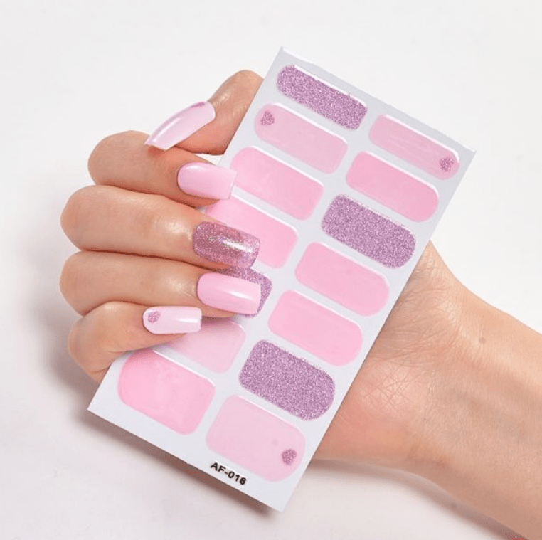 Nail Stickers, Nail Polish Glue, Full Nail Stickers - AMIR BAGS INDIA PRIVATE LIMITED