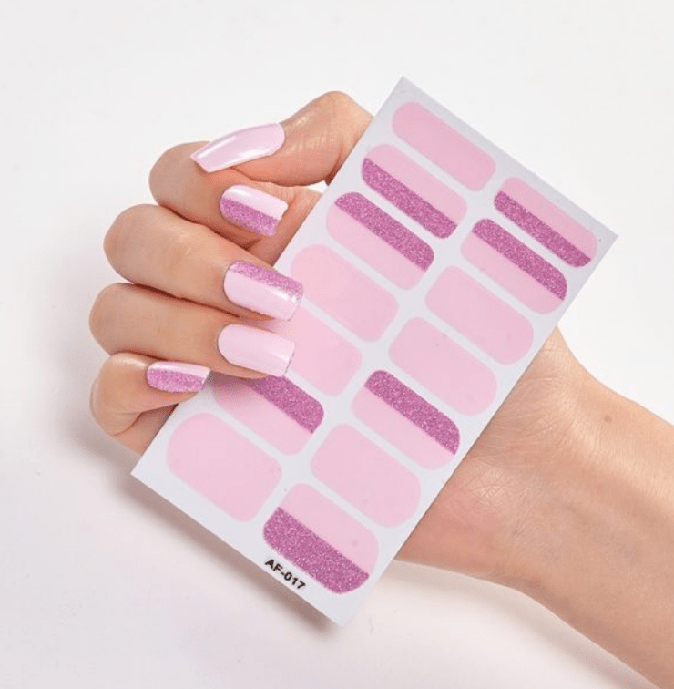 Nail Stickers, Nail Polish Glue, Full Nail Stickers - AMIR BAGS INDIA PRIVATE LIMITED