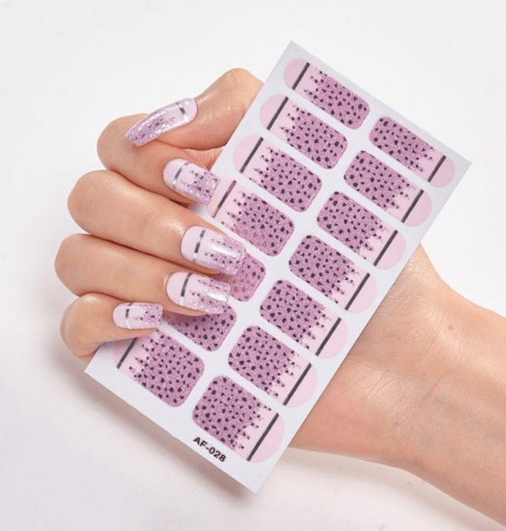 Nail Stickers, Nail Polish Glue, Full Nail Stickers - AMIR BAGS INDIA PRIVATE LIMITED