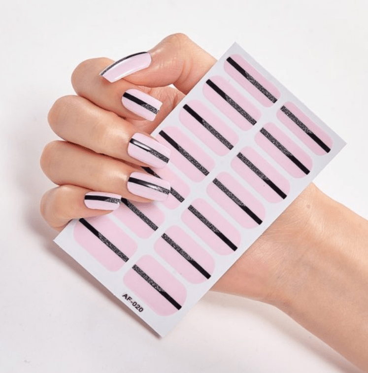 Nail Stickers, Nail Polish Glue, Full Nail Stickers - AMIR BAGS INDIA PRIVATE LIMITED