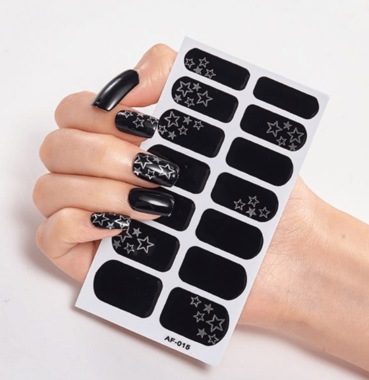 Nail Stickers, Nail Polish Glue, Full Nail Stickers - AMIR BAGS INDIA PRIVATE LIMITED