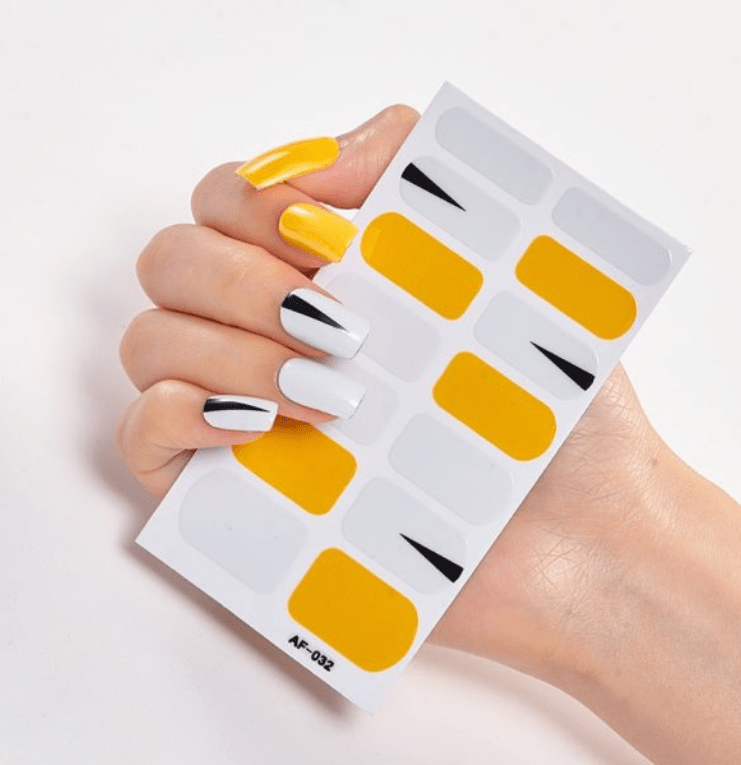 Nail Stickers, Nail Polish Glue, Full Nail Stickers - AMIR BAGS INDIA PRIVATE LIMITED