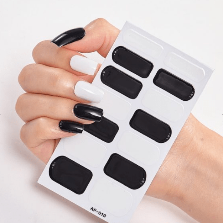 Nail Stickers, Nail Polish Glue, Full Nail Stickers - AMIR BAGS INDIA PRIVATE LIMITED