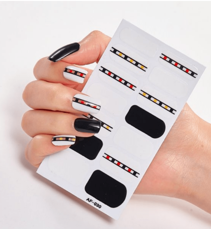 Nail Stickers, Nail Polish Glue, Full Nail Stickers - AMIR BAGS INDIA PRIVATE LIMITED
