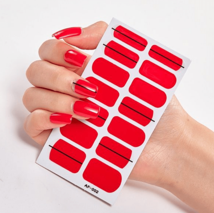 Nail Stickers, Nail Polish Glue, Full Nail Stickers - AMIR BAGS INDIA PRIVATE LIMITED