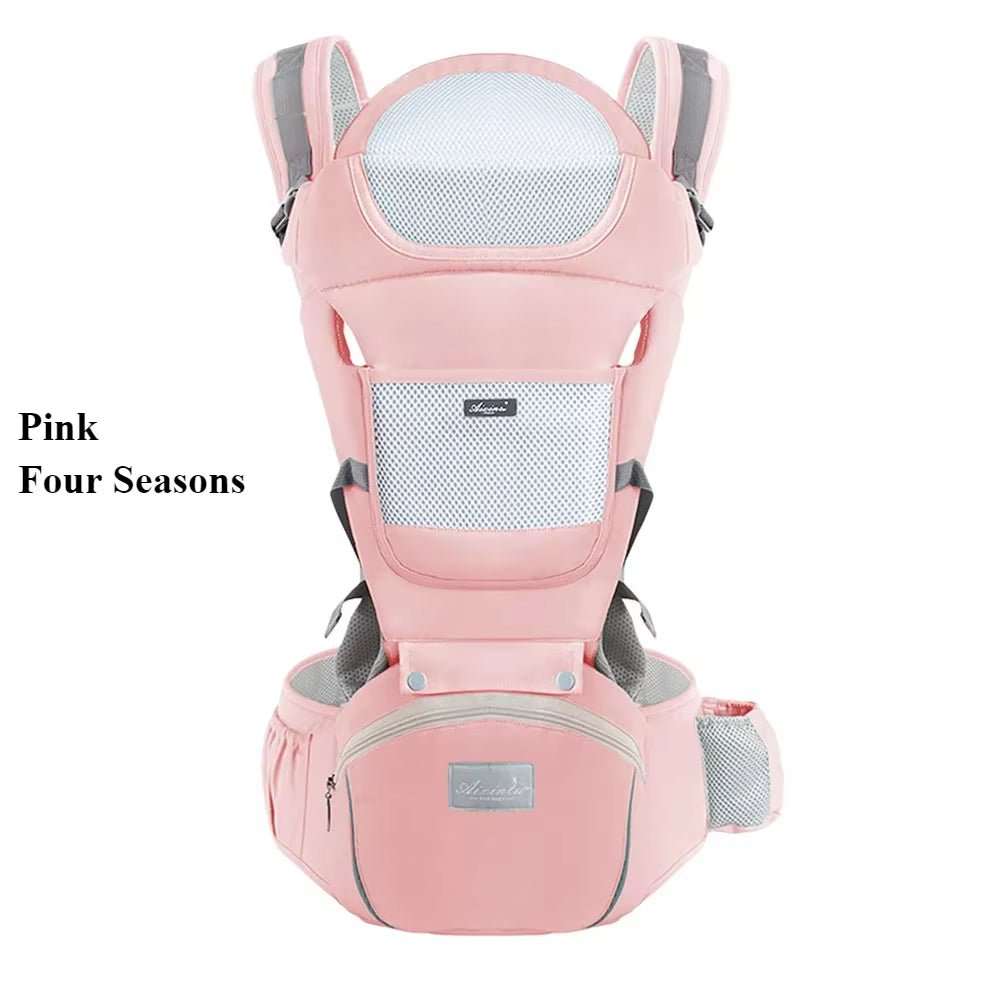 New Adjustable Ergonomic Baby Carrier Four Seasons Universal Baby Carrying Bag Waist Stool Strap Portable & Multifunctional - AMIR BAGS INDIA PRIVATE LIMITED
