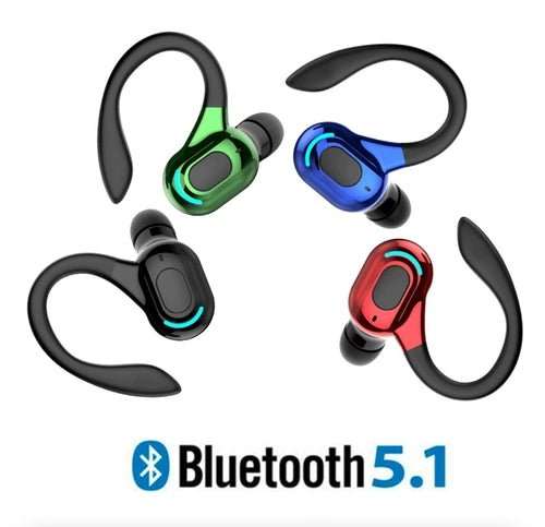 New Bluetooth 5.1 Headset Wireless Earbuds Earphones Stereo Headphones - AMIR BAGS INDIA PRIVATE LIMITED