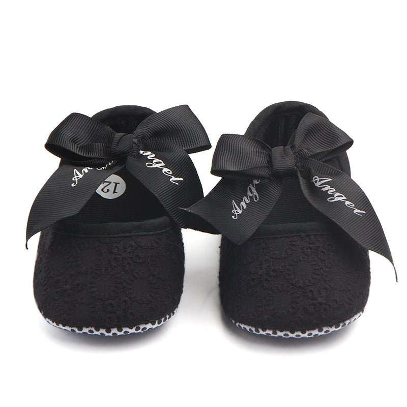 New Bow Princess Shoes Baby Shoes Baby Shoes - AMIR BAGS INDIA PRIVATE LIMITED