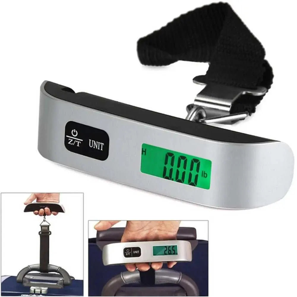NEW Electronic Luggage Scale Digital LCD Hanging Scare for Suitcase Travel Weighs Baggage Bag Weight Balance Tool - AMIR BAGS INDIA PRIVATE LIMITED