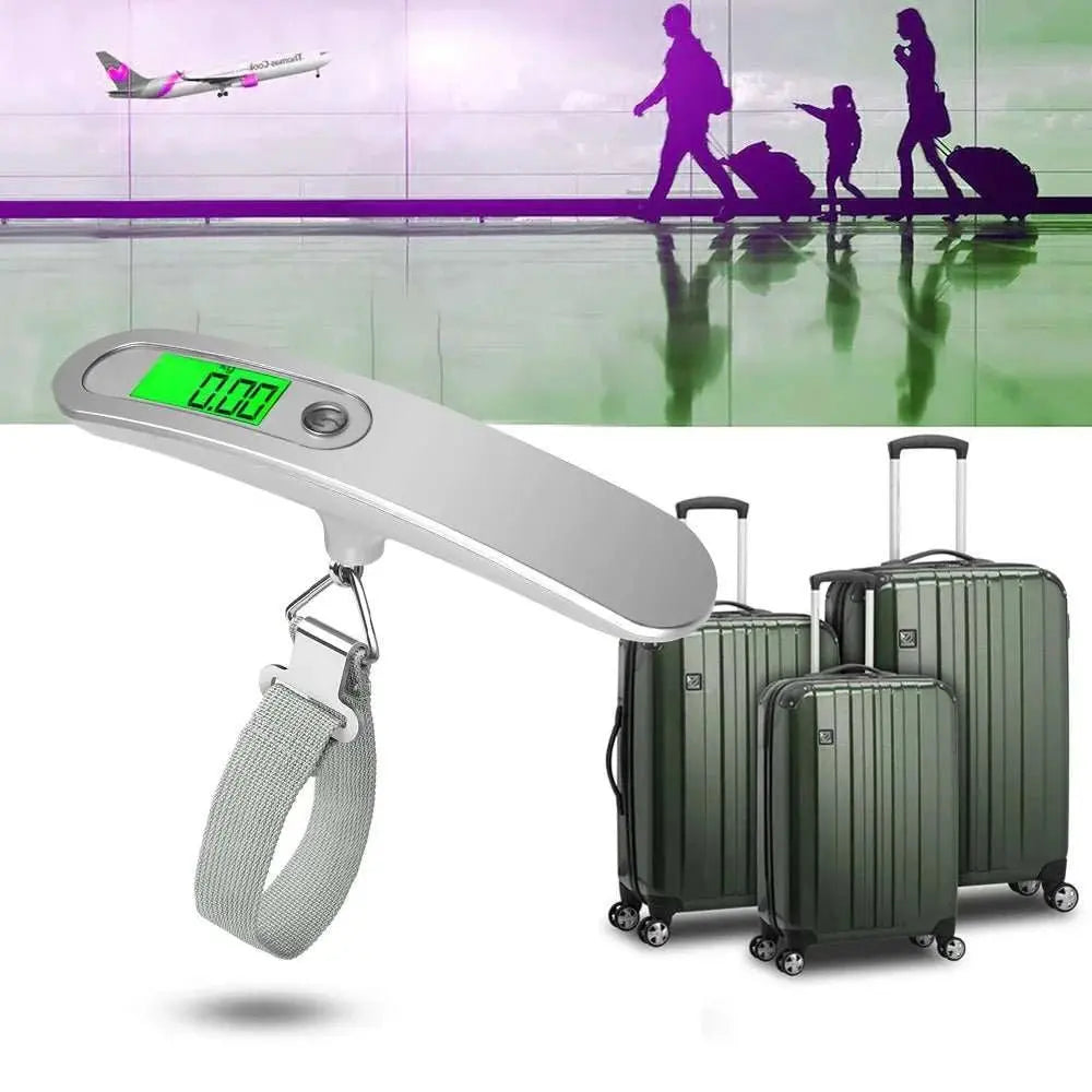 NEW Electronic Luggage Scale Digital LCD Hanging Scare for Suitcase Travel Weighs Baggage Bag Weight Balance Tool - AMIR BAGS INDIA PRIVATE LIMITED