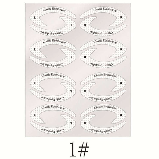 New Eyeshadow Eyeliner Makeup Template Sticker - AMIR BAGS INDIA PRIVATE LIMITED