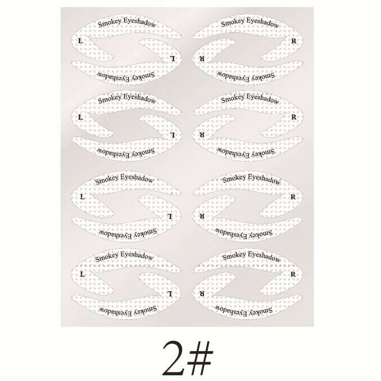 New Eyeshadow Eyeliner Makeup Template Sticker - AMIR BAGS INDIA PRIVATE LIMITED