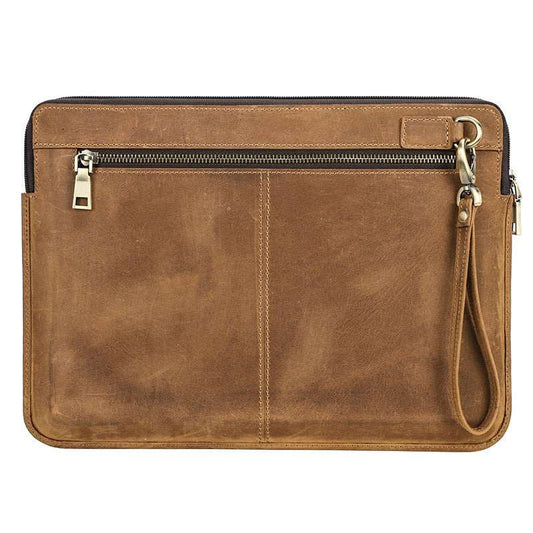New Protective Case Crazy Horse Leather Notebook Computer Liner Bag - AMIR BAGS INDIA PRIVATE LIMITED