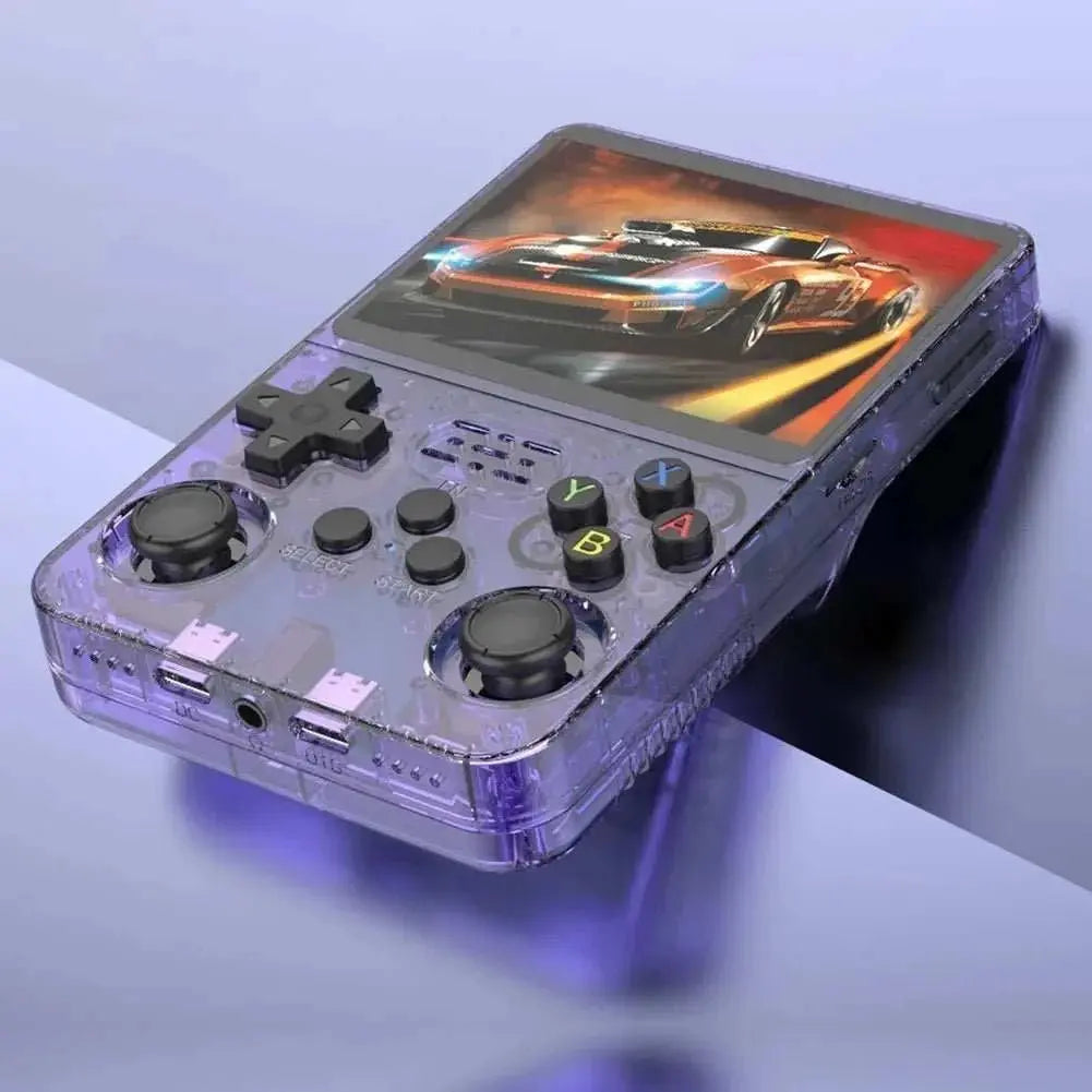 New R36S Retro Handheld Video Game Console System 3.5 - inch IPS Screen Portable Pocket Video Player 128GB 20000+ Games Boy Gifts - AMIR BAGS INDIA PRIVATE LIMITED