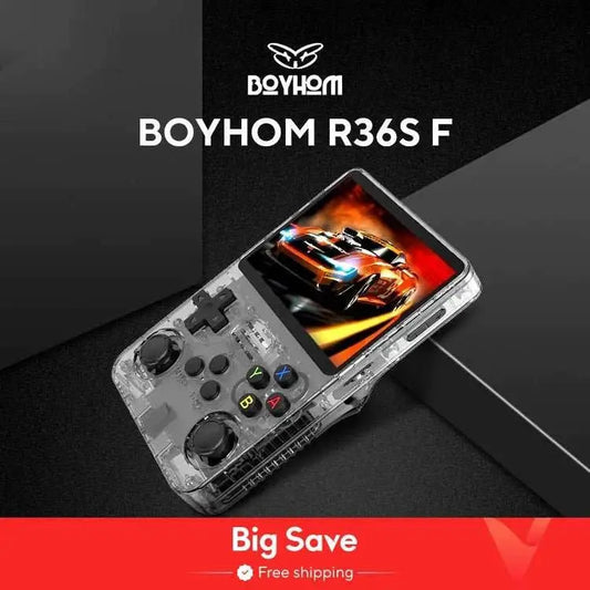 Open Source R36S Retro Handheld Video Game Console Linux System 3.5 Inch IPS Screen Portable Pocket Video Player R35S 64GB Games - AMIR BAGS INDIA PRIVATE LIMITED