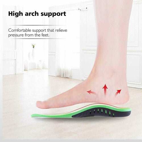 Orthotic Shoe Insoles Inserts Flat Feet High Arch Support For Plantar - AMIR BAGS INDIA PRIVATE LIMITED