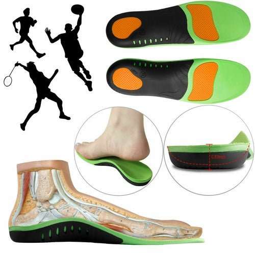 Orthotic Shoe Insoles Inserts Flat Feet High Arch Support For Plantar - AMIR BAGS INDIA PRIVATE LIMITED