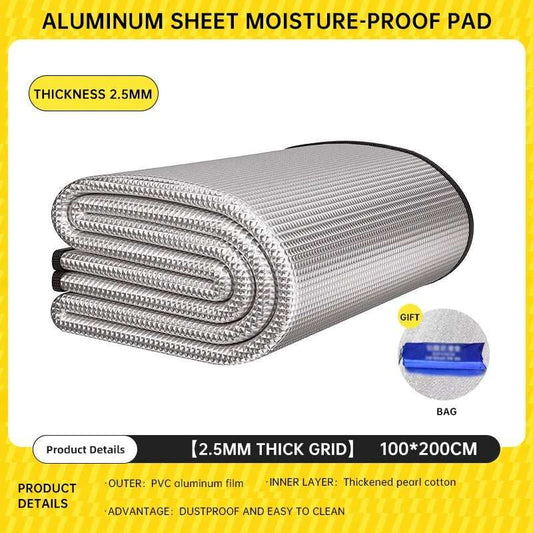 Outdoor Picnic Moisture - Proof Pad Double - Sided Thick Aluminum Film Waterproof Beach Mat Portable Tent Floor Mat Camping Mat - AMIR BAGS INDIA PRIVATE LIMITED