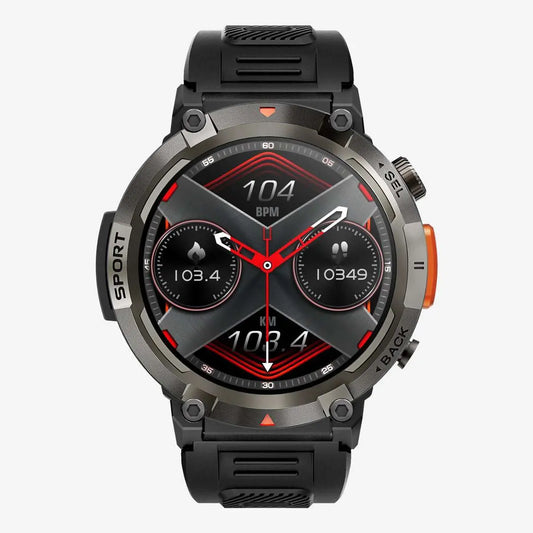 Outdoor Smartwatch Sports And HealthProduct information :Operation mode: touch+key.Material: zinc alloy+plastic oil-sprayed UV.Strap style: classic buckle typeCharging method: magnetic charging.WaterprDropshipmanAMIR BAGS INDIA PRIVATE LIMITEDnull