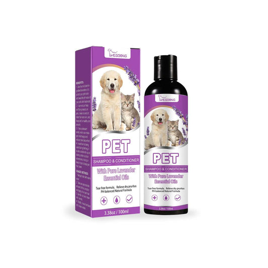 Pet Shampoo Pet Bath Relieve Skin Itching Hair Soft Non - knotted Shampoo - AMIR BAGS INDIA PRIVATE LIMITED