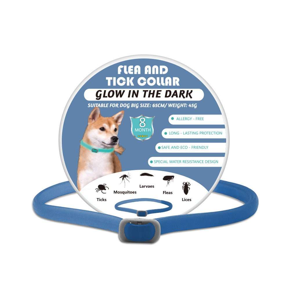 Pets Luminous Insect Repellent Dog Collar Pet Products - AMIR BAGS INDIA PRIVATE LIMITED